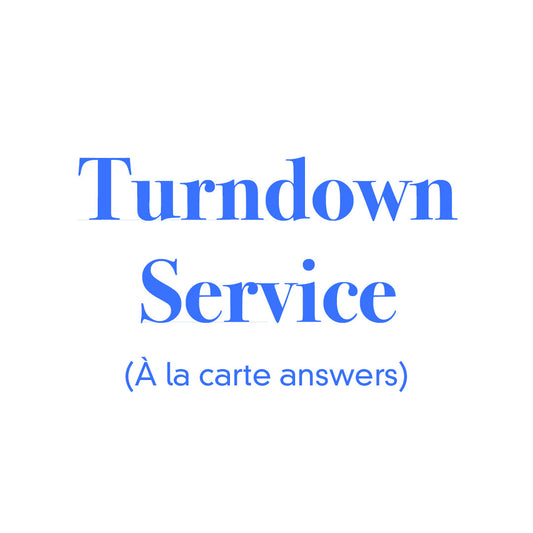 Turndown Service